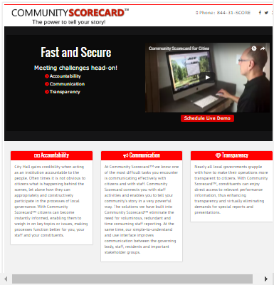 man at computer using Community software application in black red and white