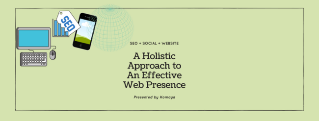image of pc and mobile device depicting holistic approach to effective web presence