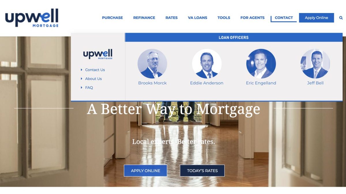 Upwell Mortgage Our Work Komaya  Design