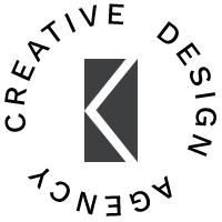 komaya creative design agency circular icon